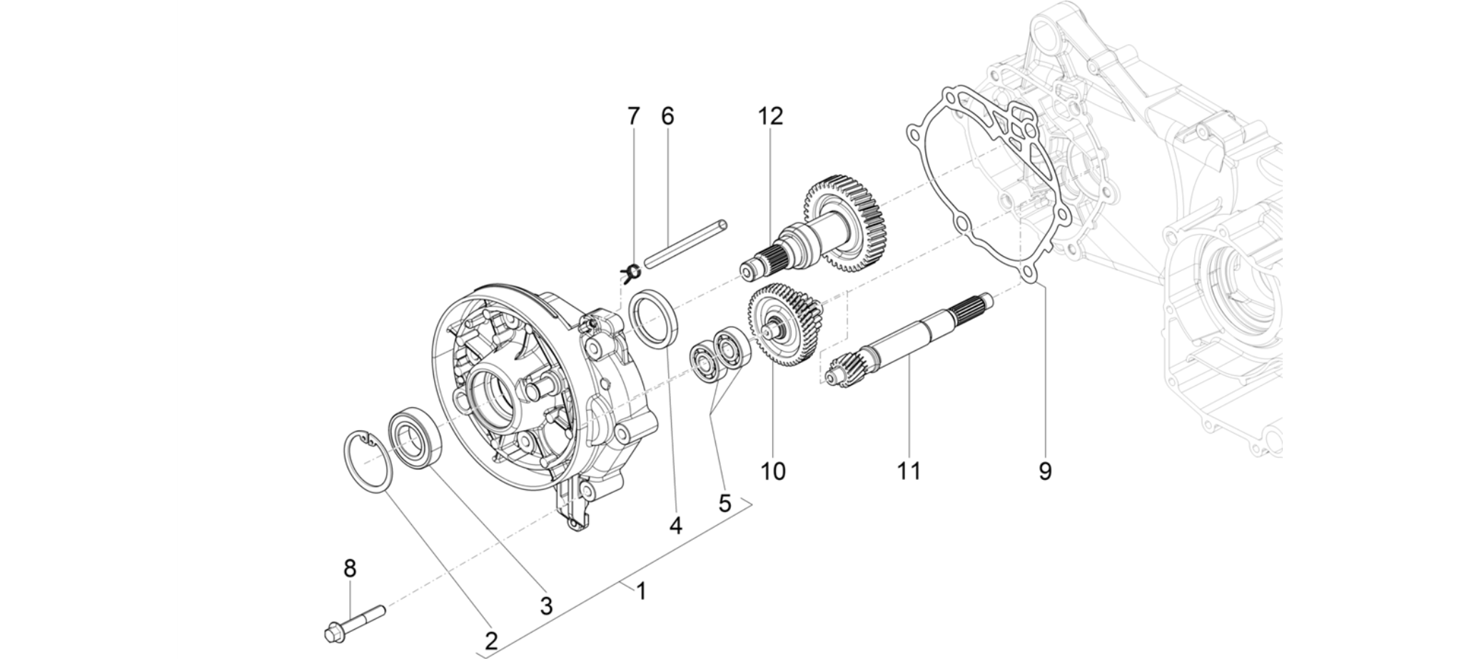 Reduction unit