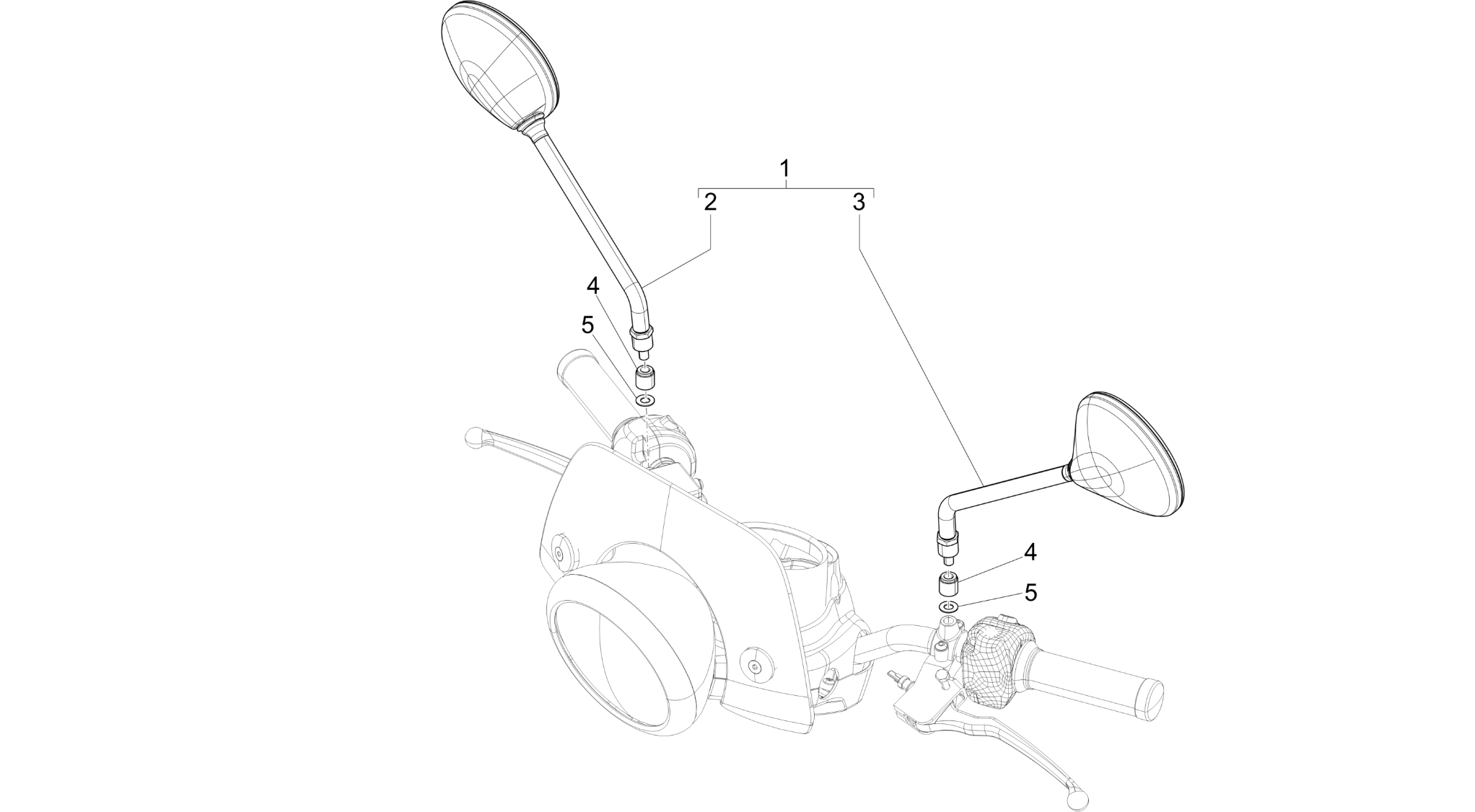 Driving mirror/s
