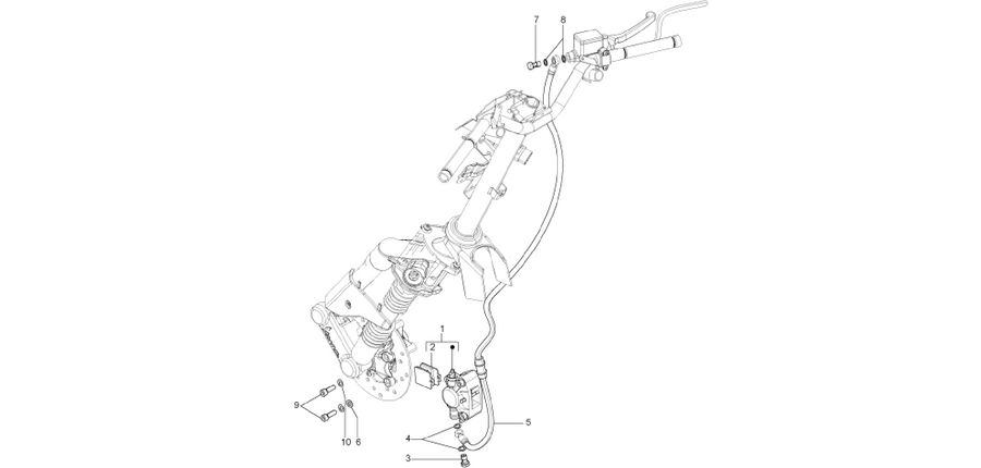 Brakes pipes - Calipers