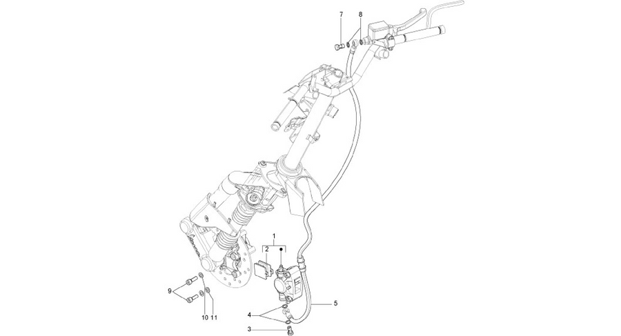 Brakes pipes - Calipers