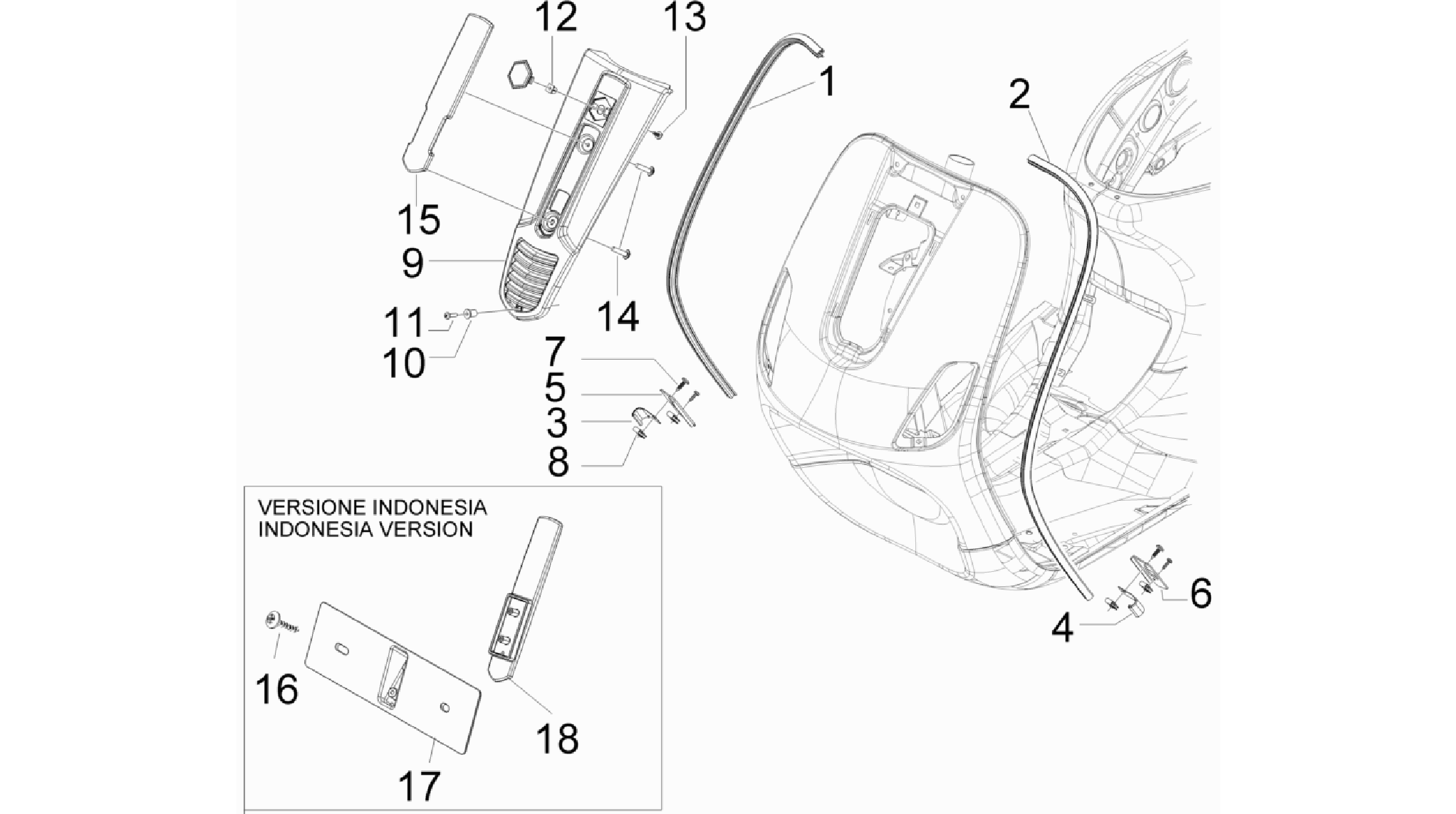 Front shield