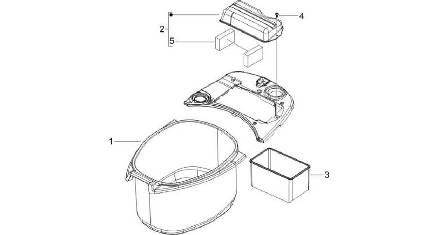 Helmet huosing - Undersaddle