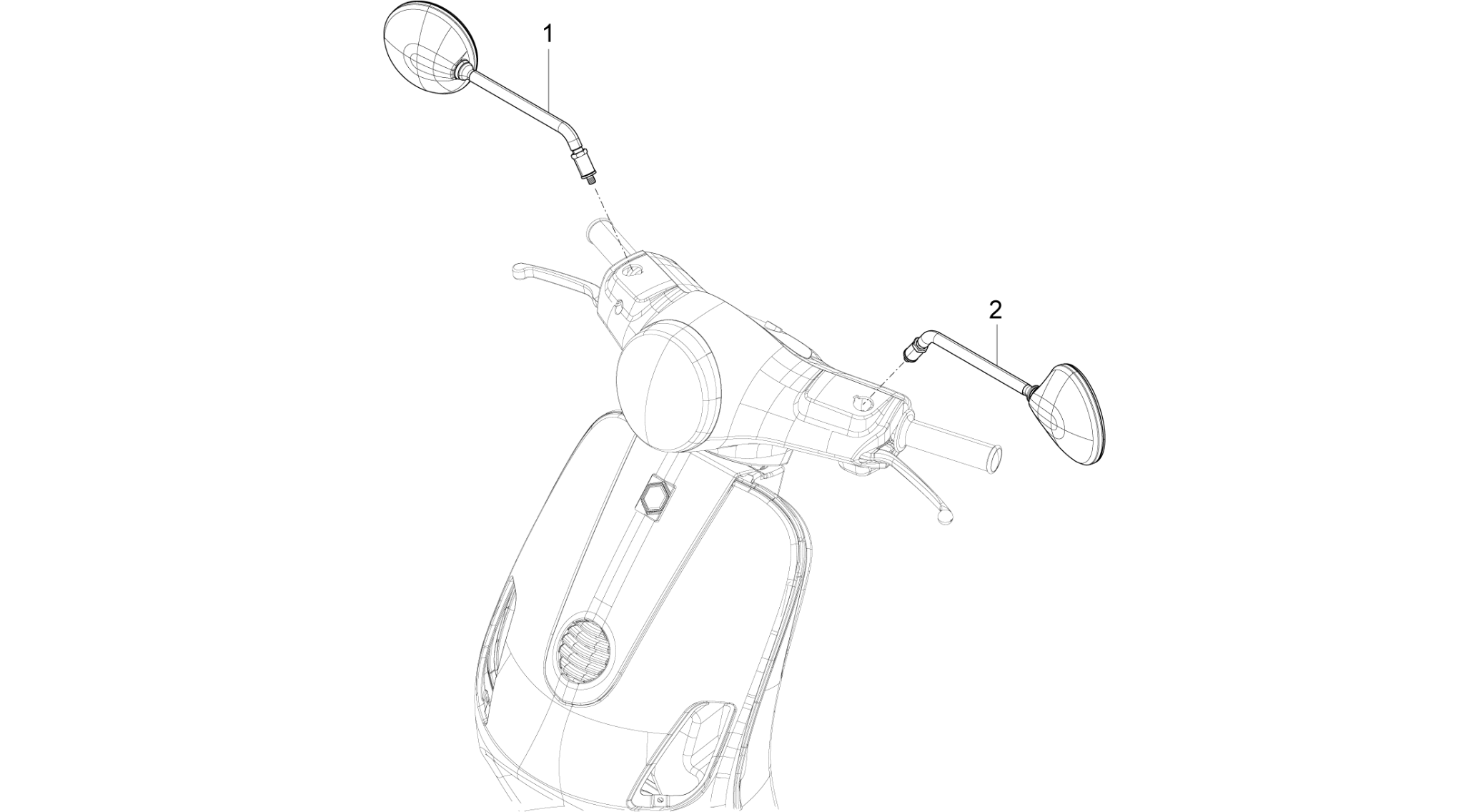 Driving mirror/s