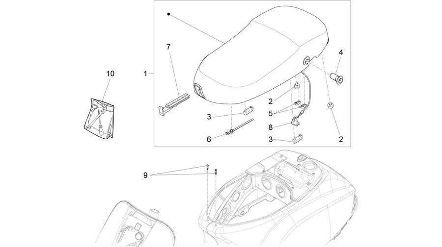 Saddle/seats