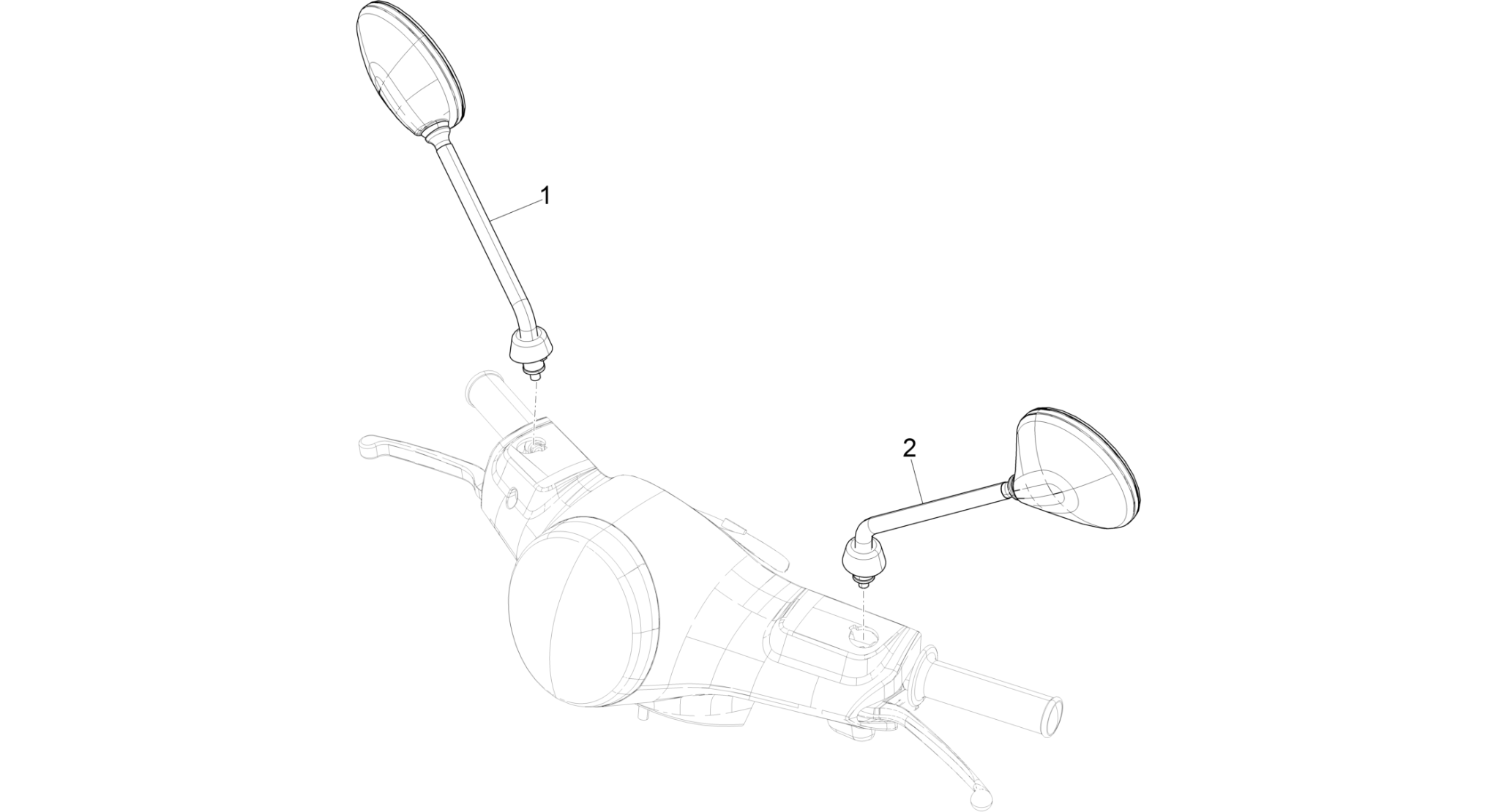 Driving mirror/s