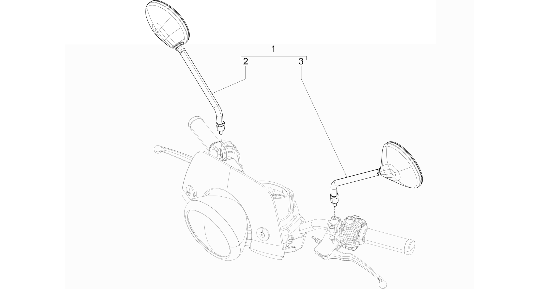 Driving mirror/s