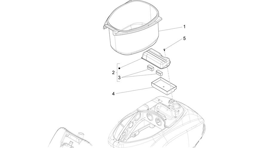 Helmet huosing - Undersaddle