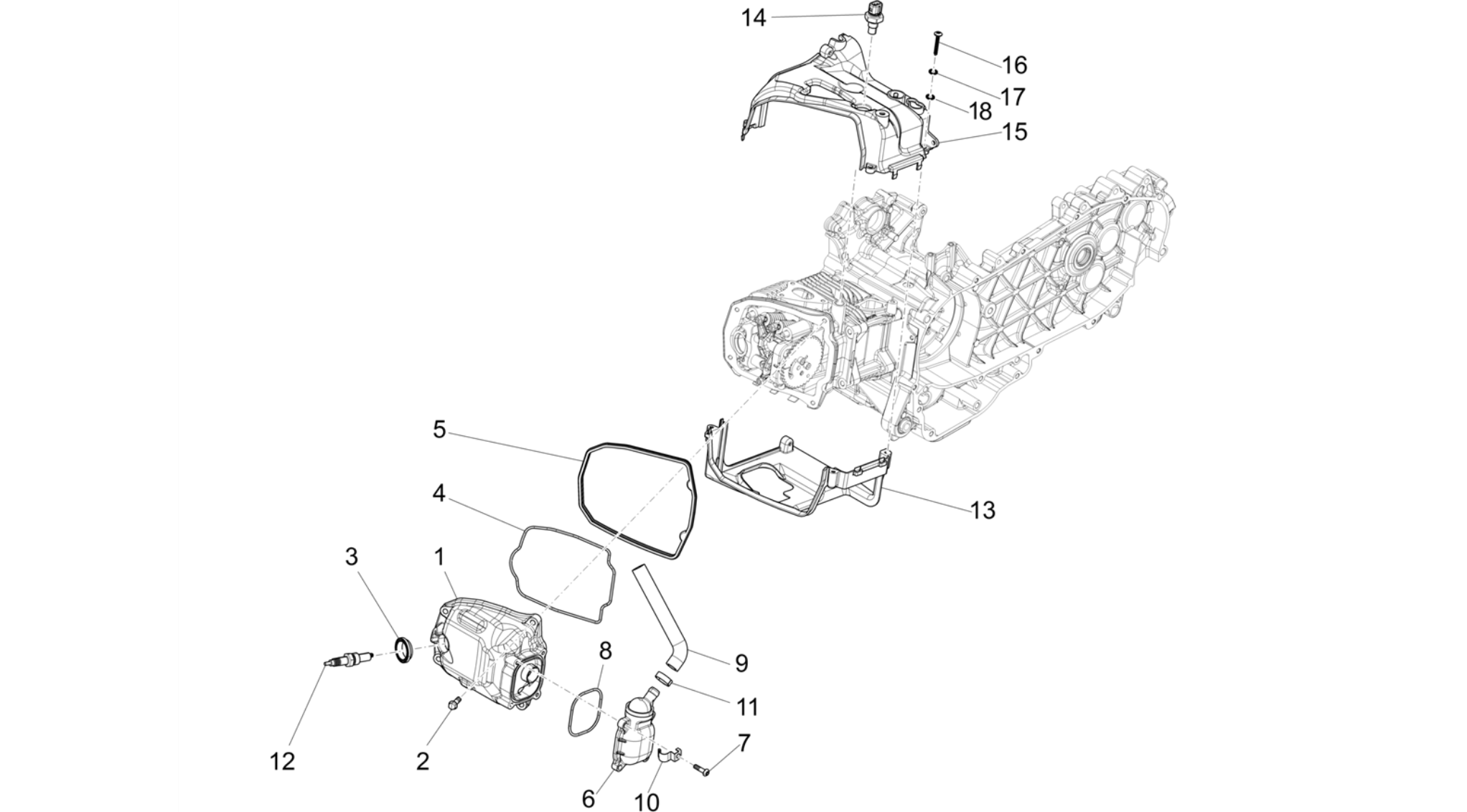 Cylinder head cover