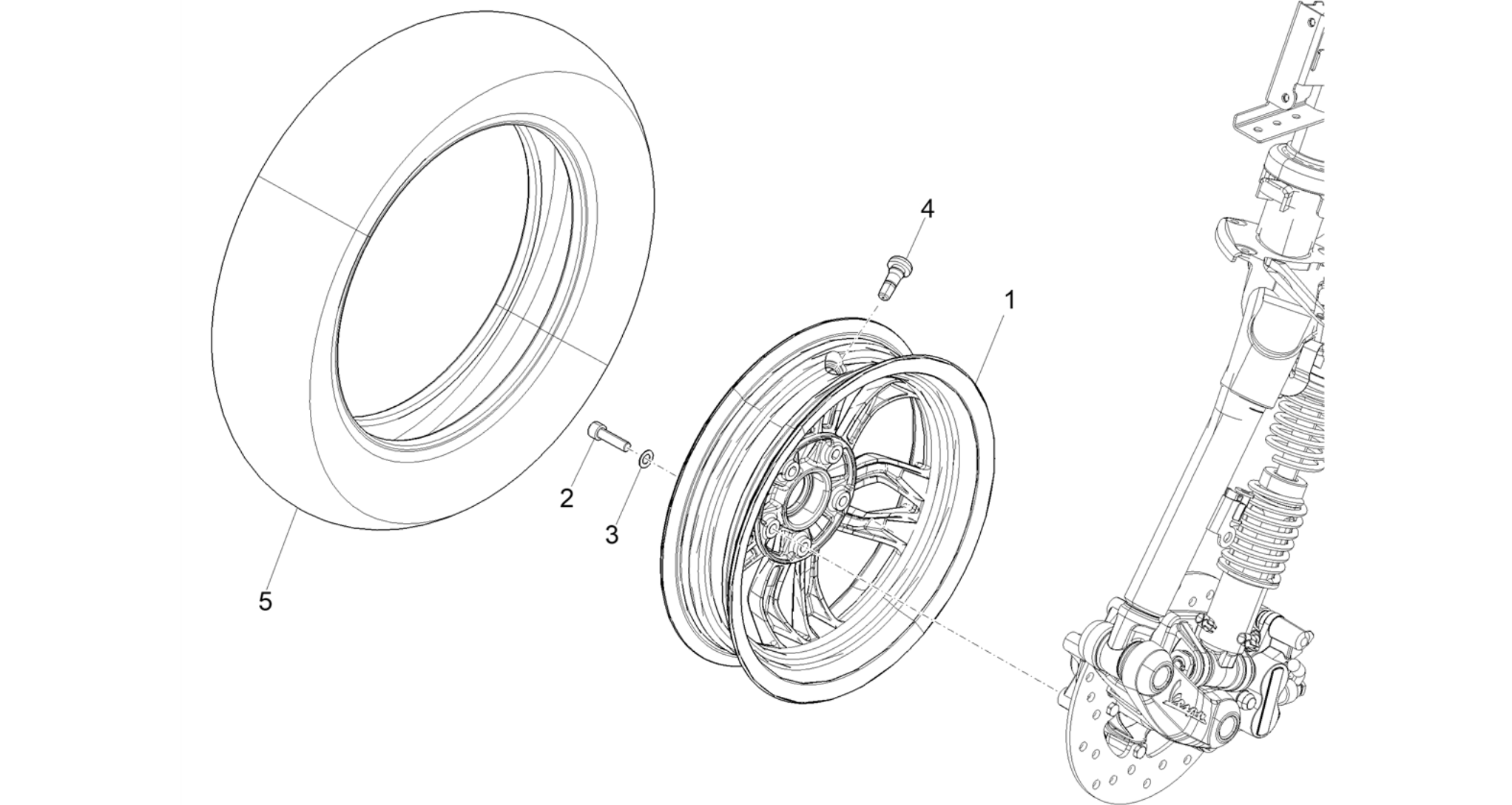 Front wheel