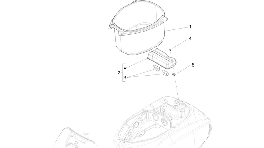 Helmet huosing - Undersaddle