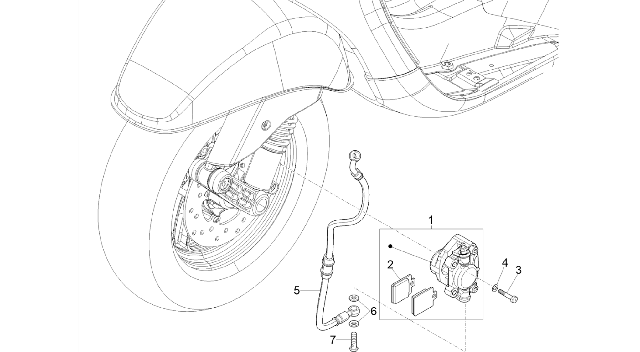 Brakes pipes - Calipers
