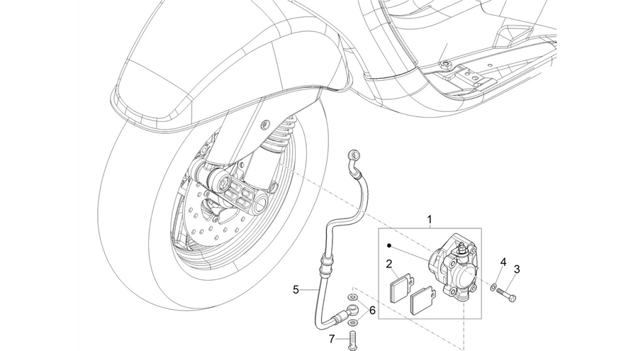 Brakes pipes - Calipers