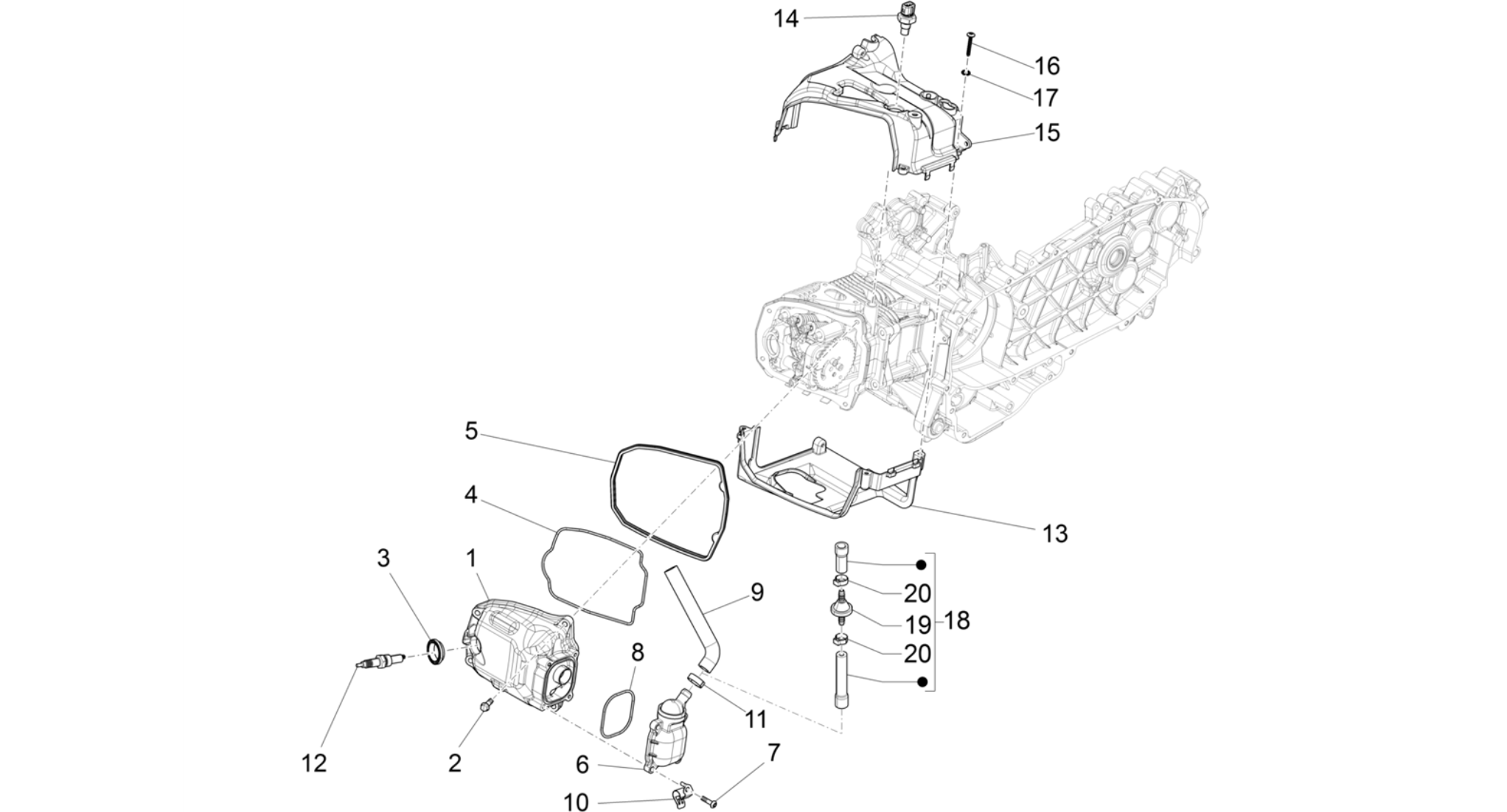 Cylinder head cover