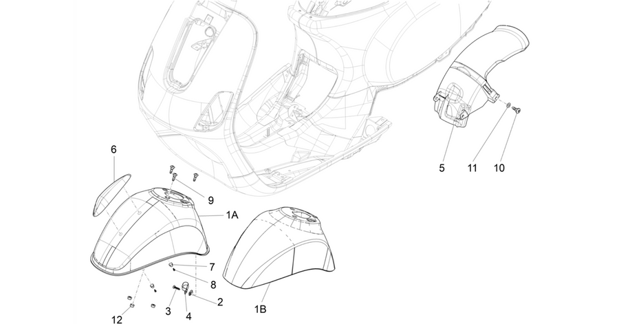 Wheel huosing - Mudguard