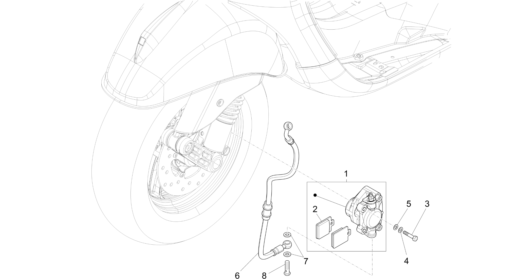 Brakes pipes - Calipers