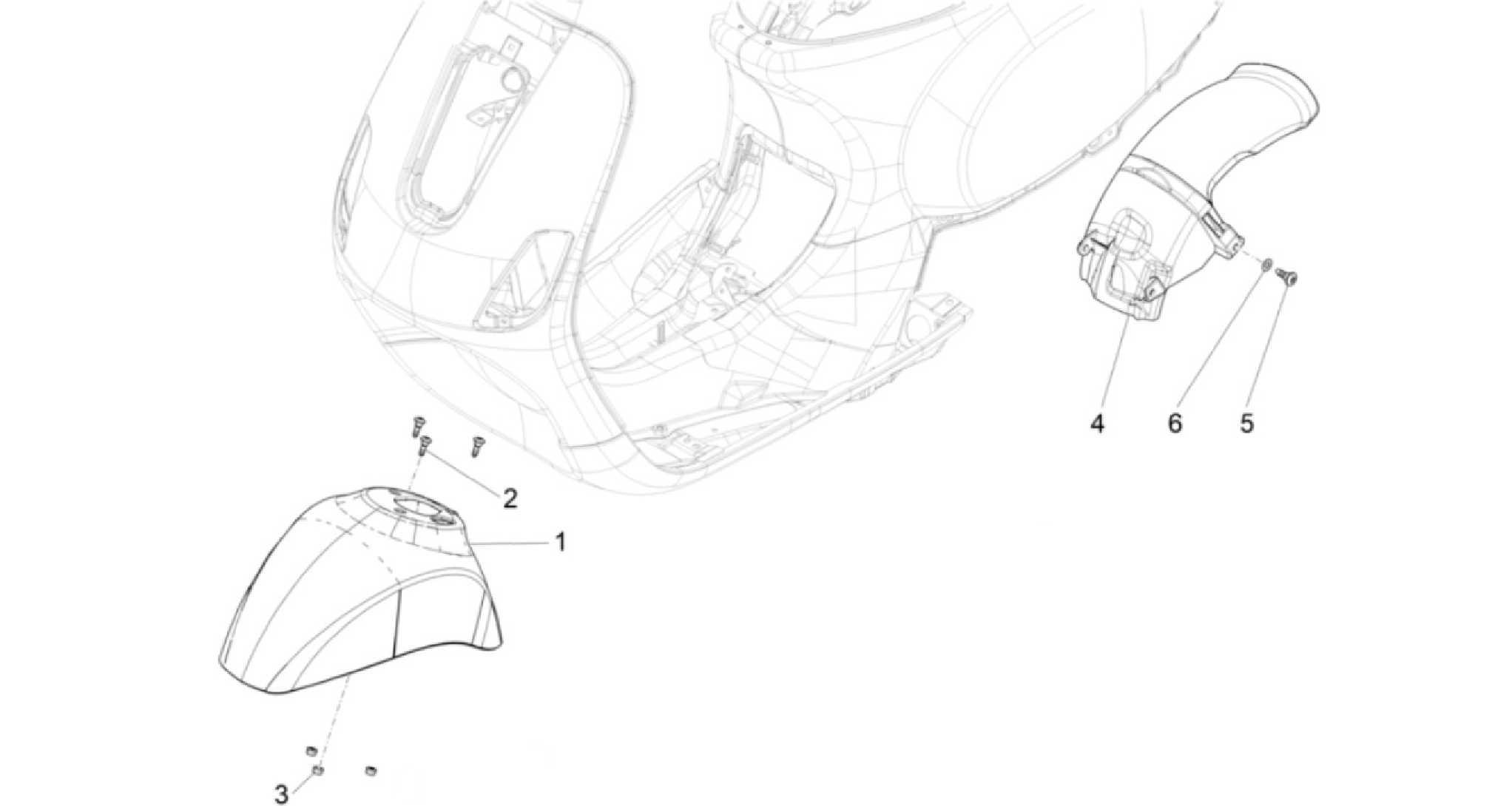 Wheel huosing - Mudguard