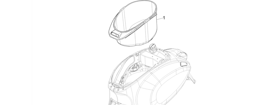 Helmet huosing - Undersaddle