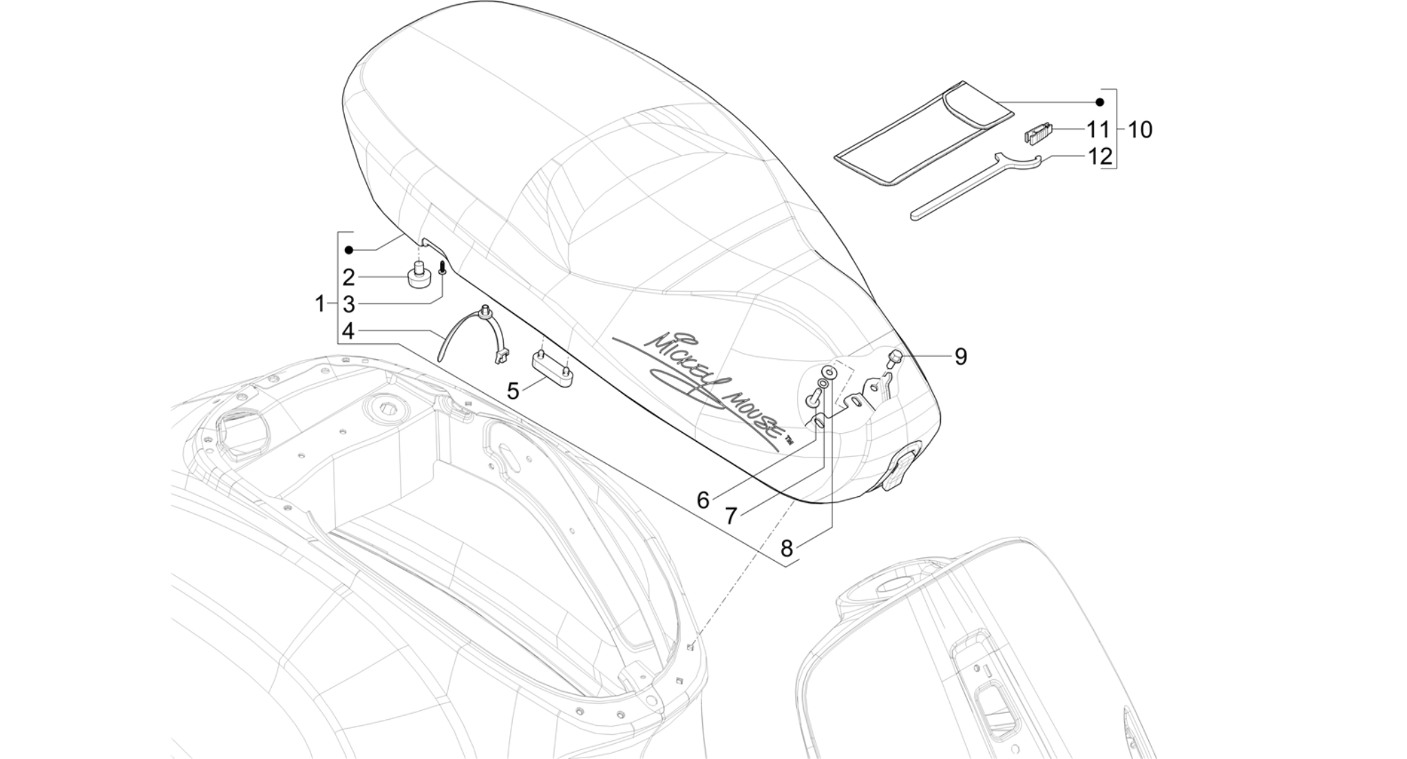 Saddle/seats