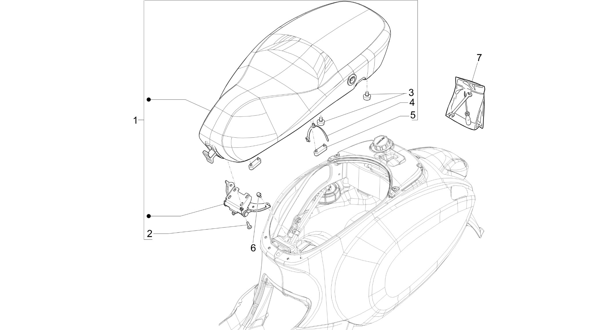 Saddle/seats