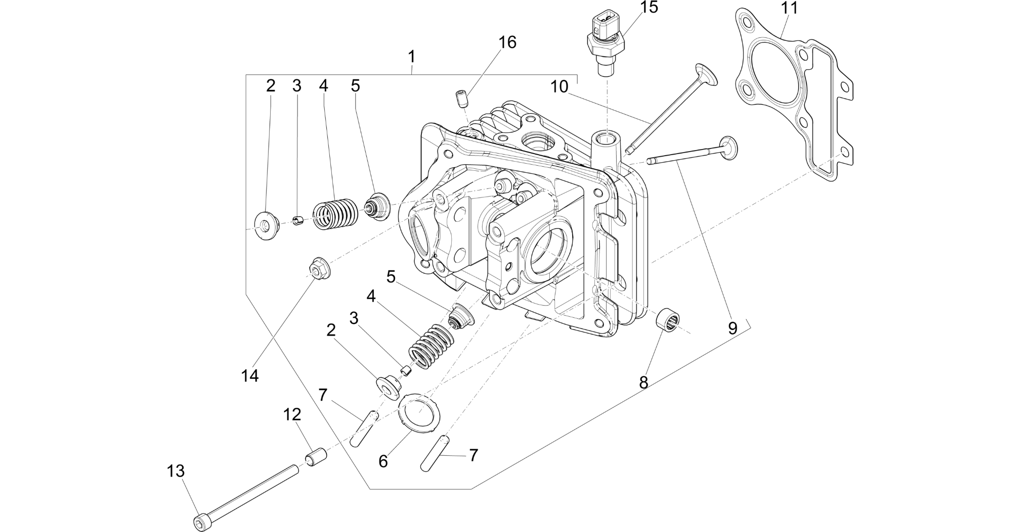 Head unit - Valve