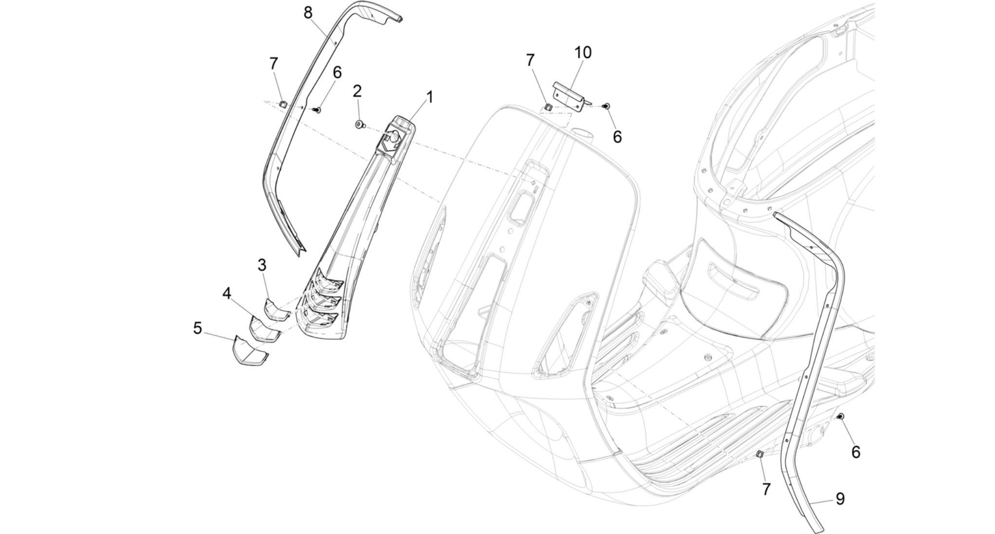 Front shield