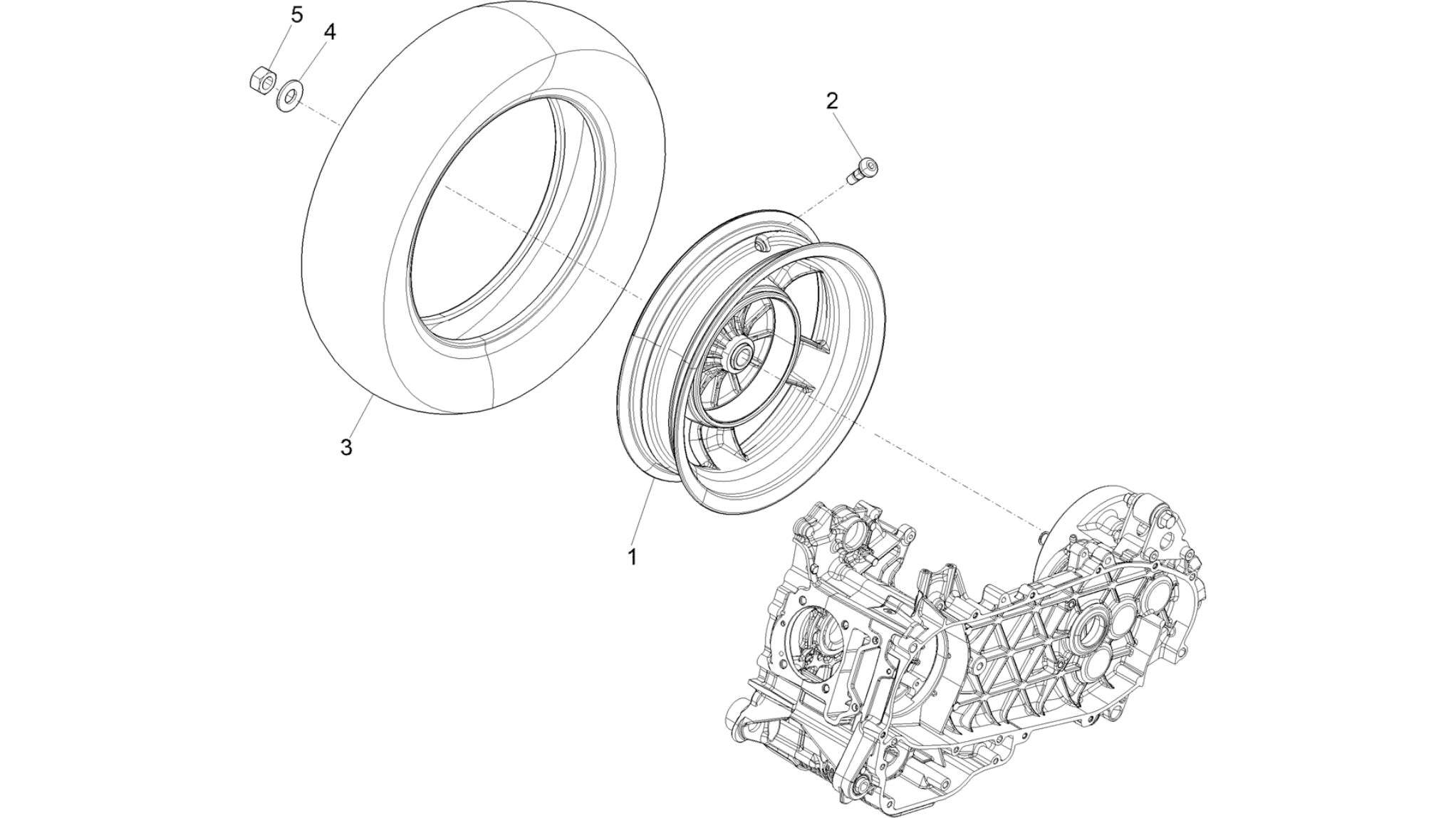 Rear wheel