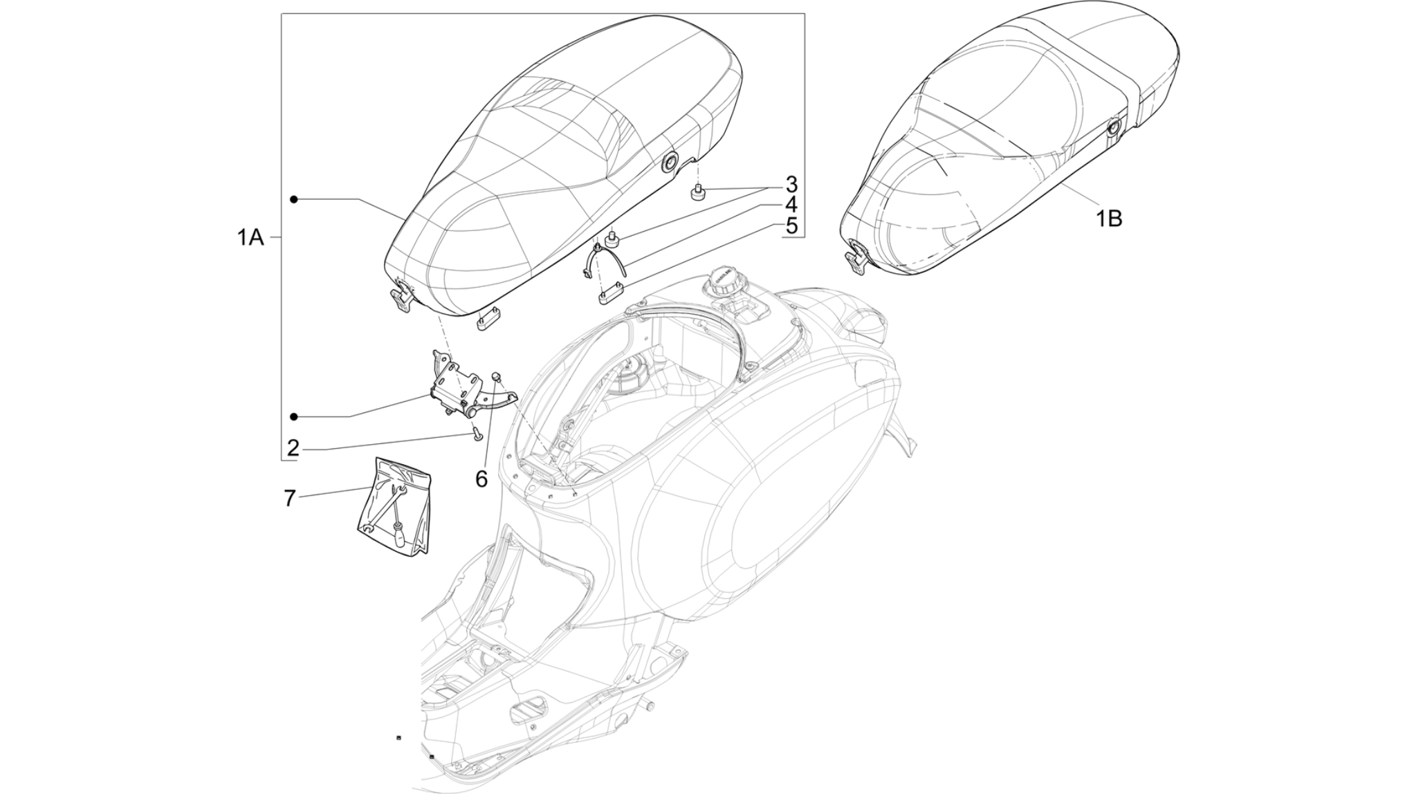 Saddle/seats