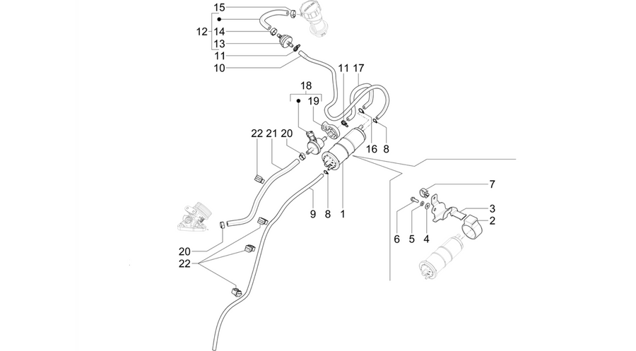 Anti-percolation system