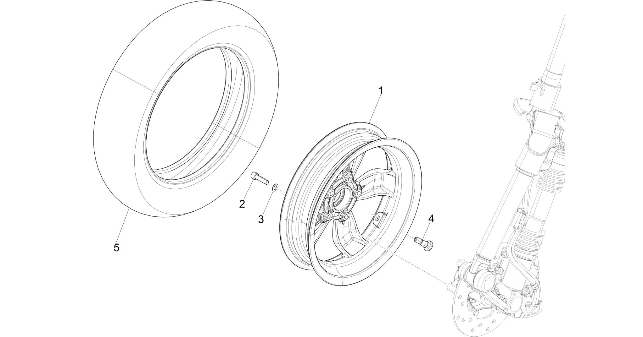 Front wheel