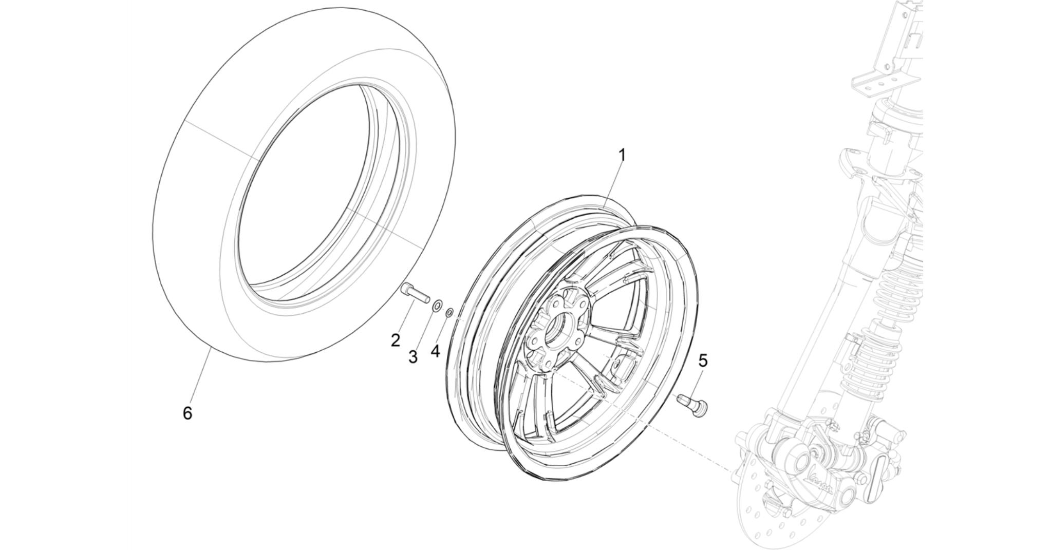 Front wheel