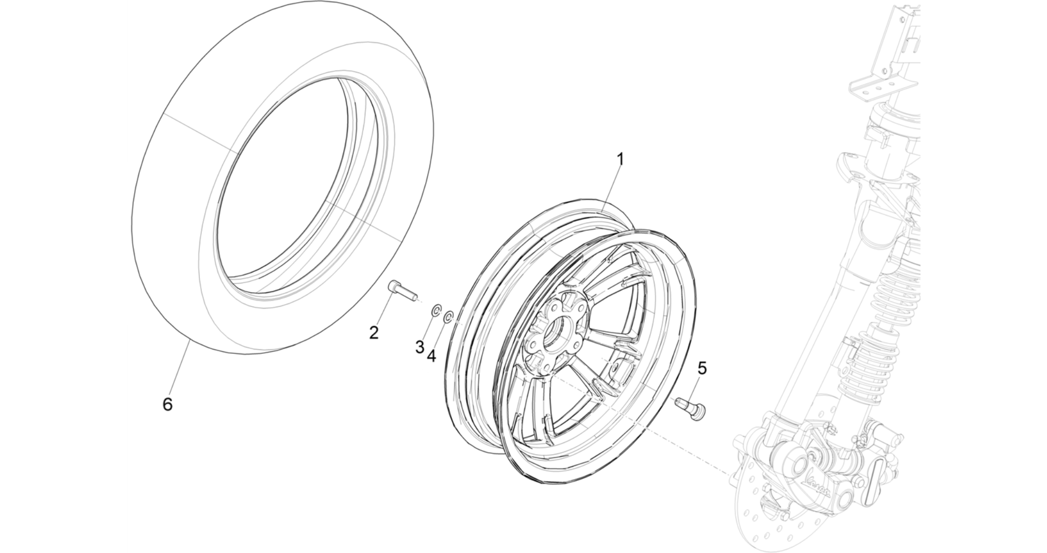 Front wheel