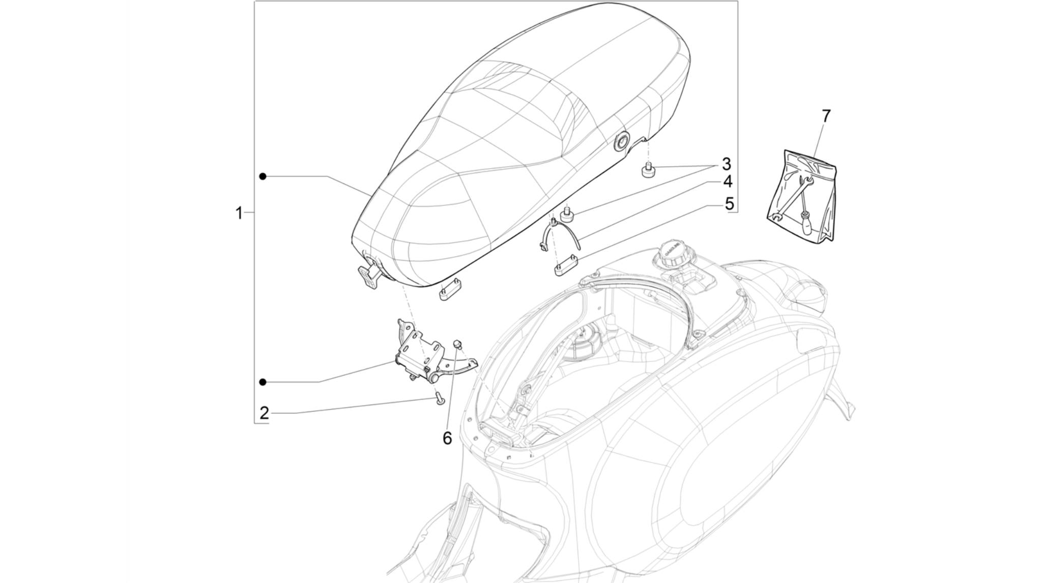 Saddle/seats