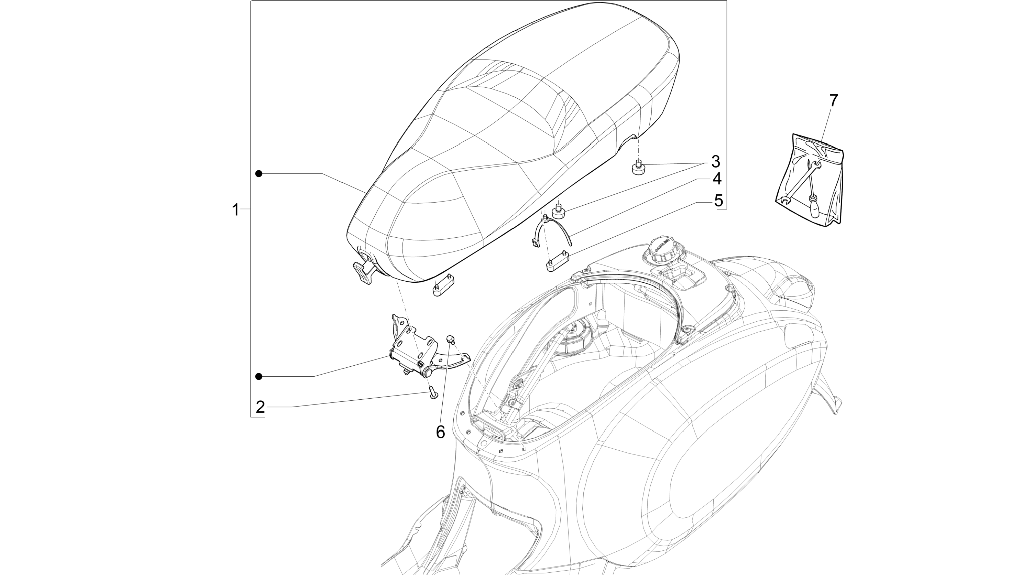 Saddle/seats