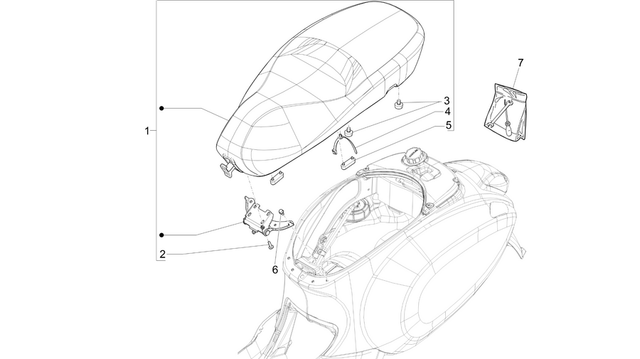 Saddle/seats