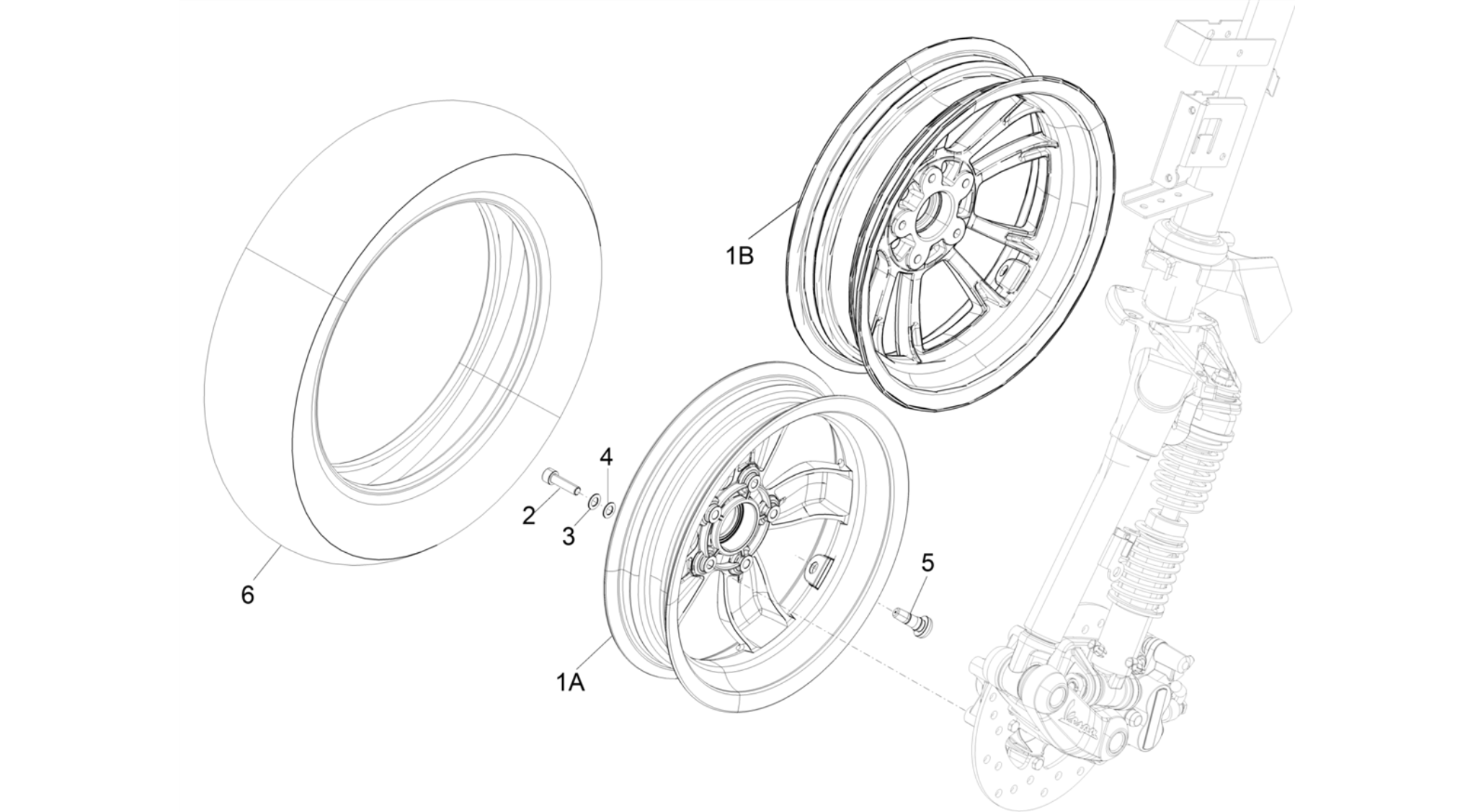 Front wheel