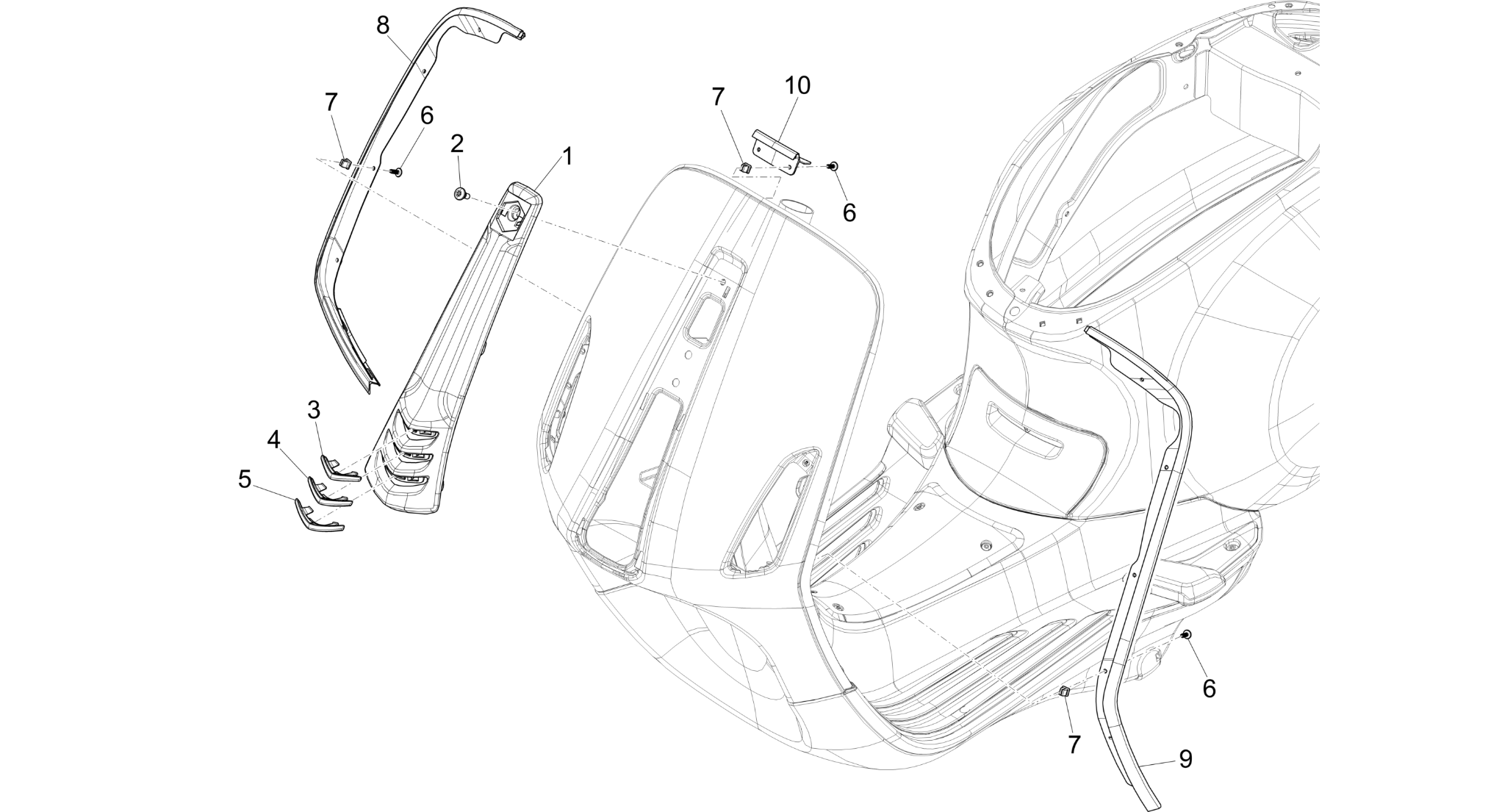 Front shield