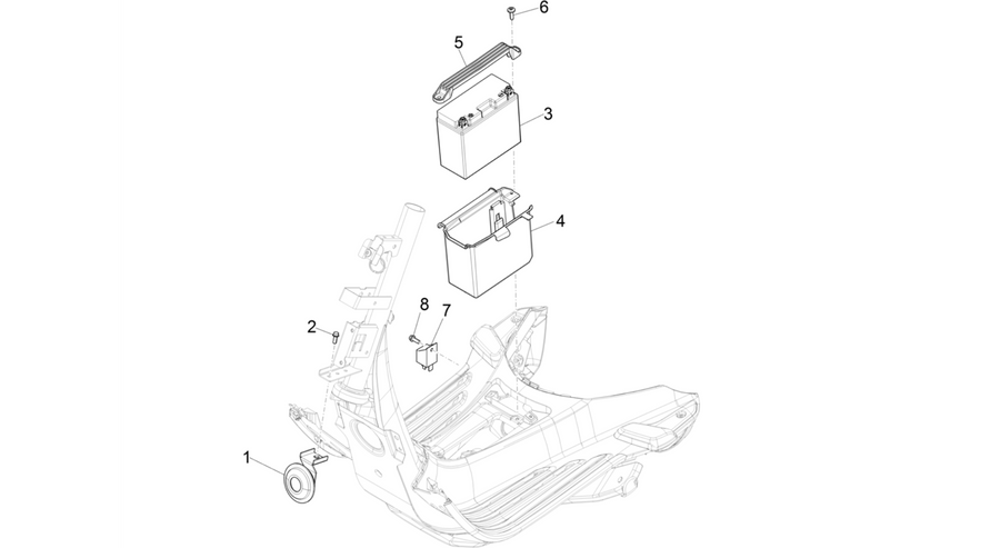 Remote control switches - Battery - Horn