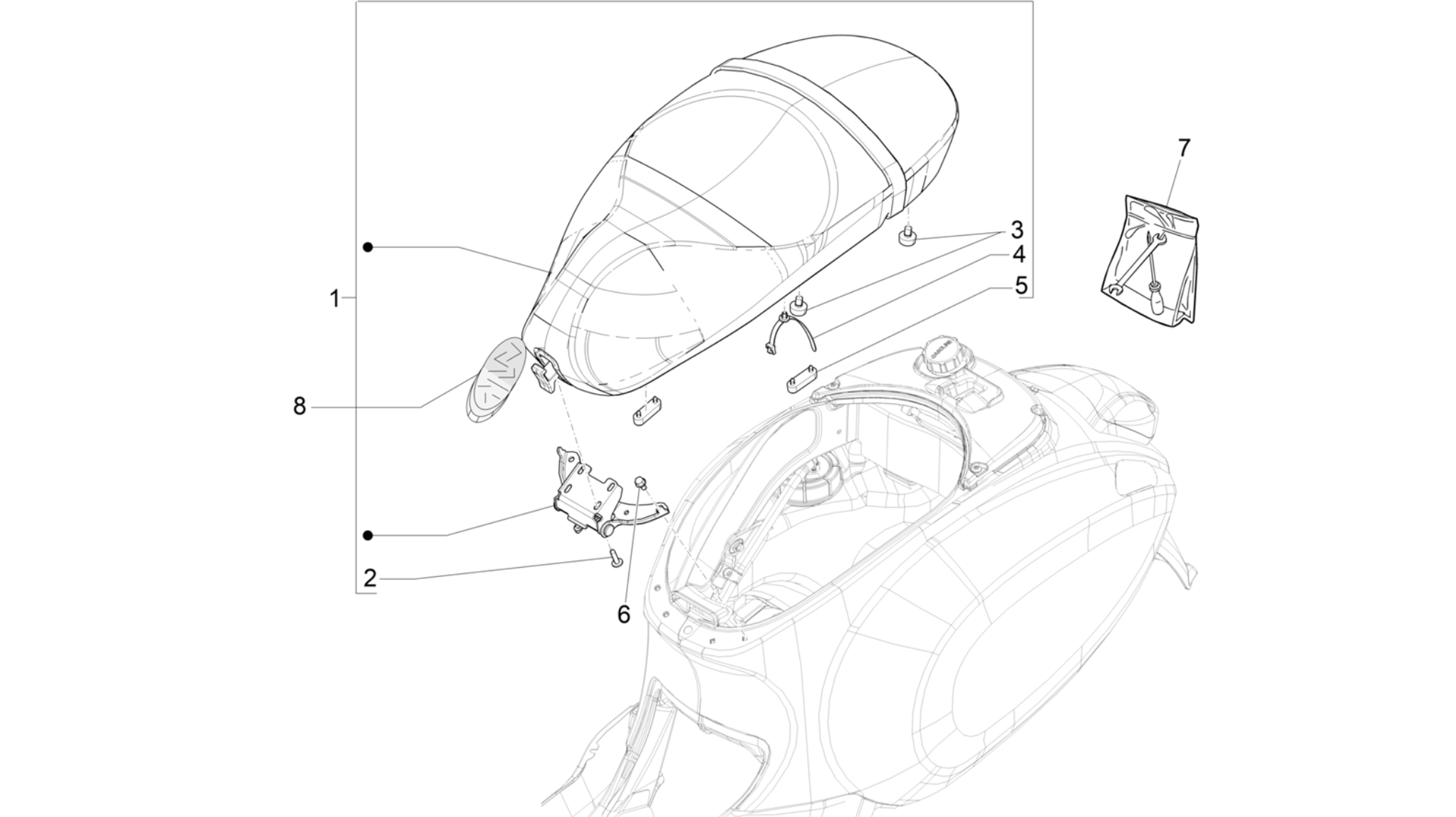 Saddle/seats