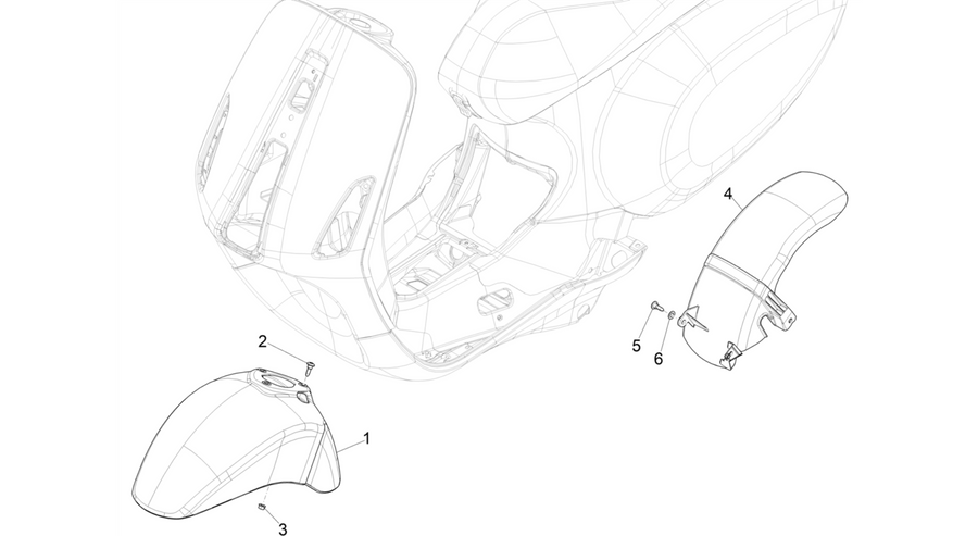 Wheel huosing - Mudguard