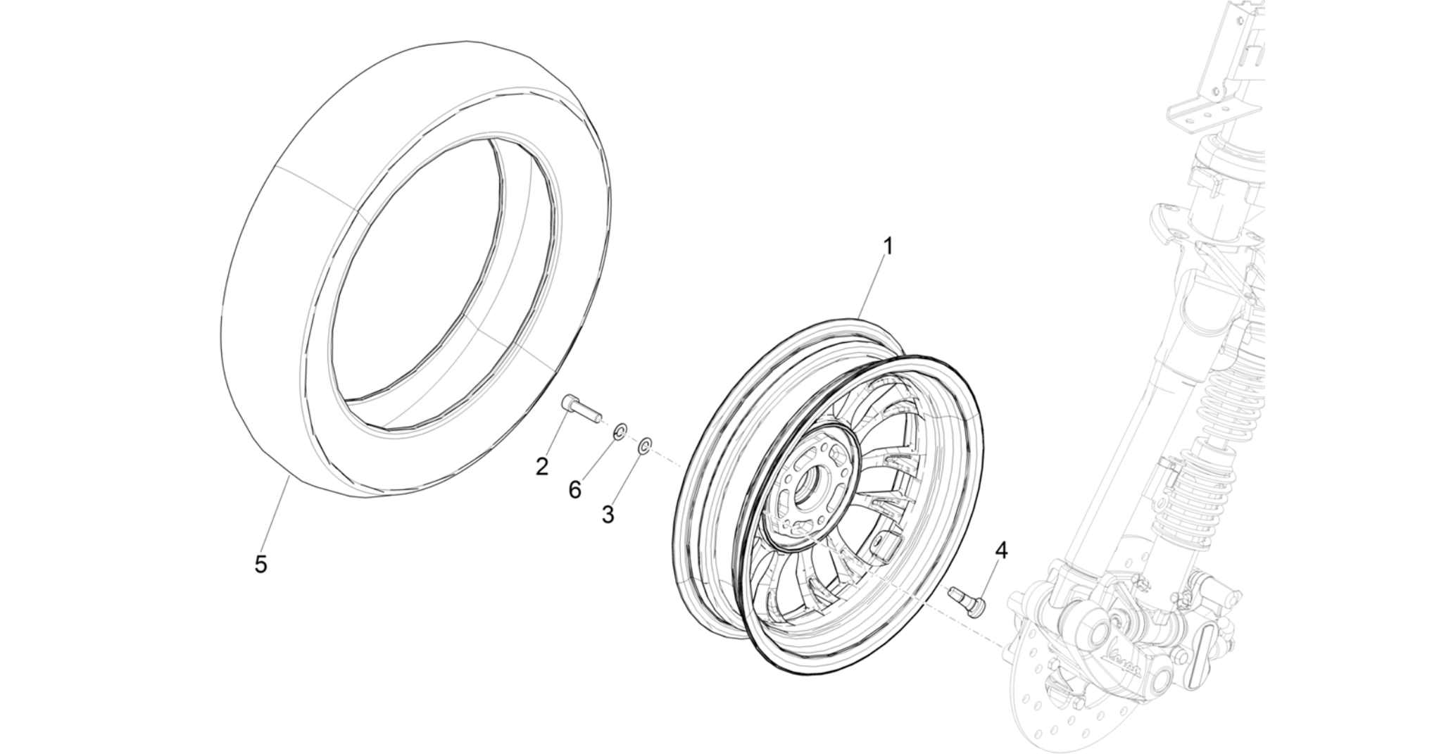 Front wheel