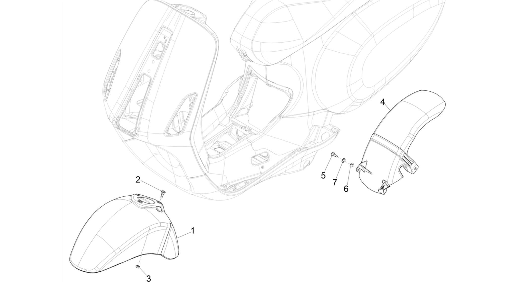 Wheel huosing - Mudguard