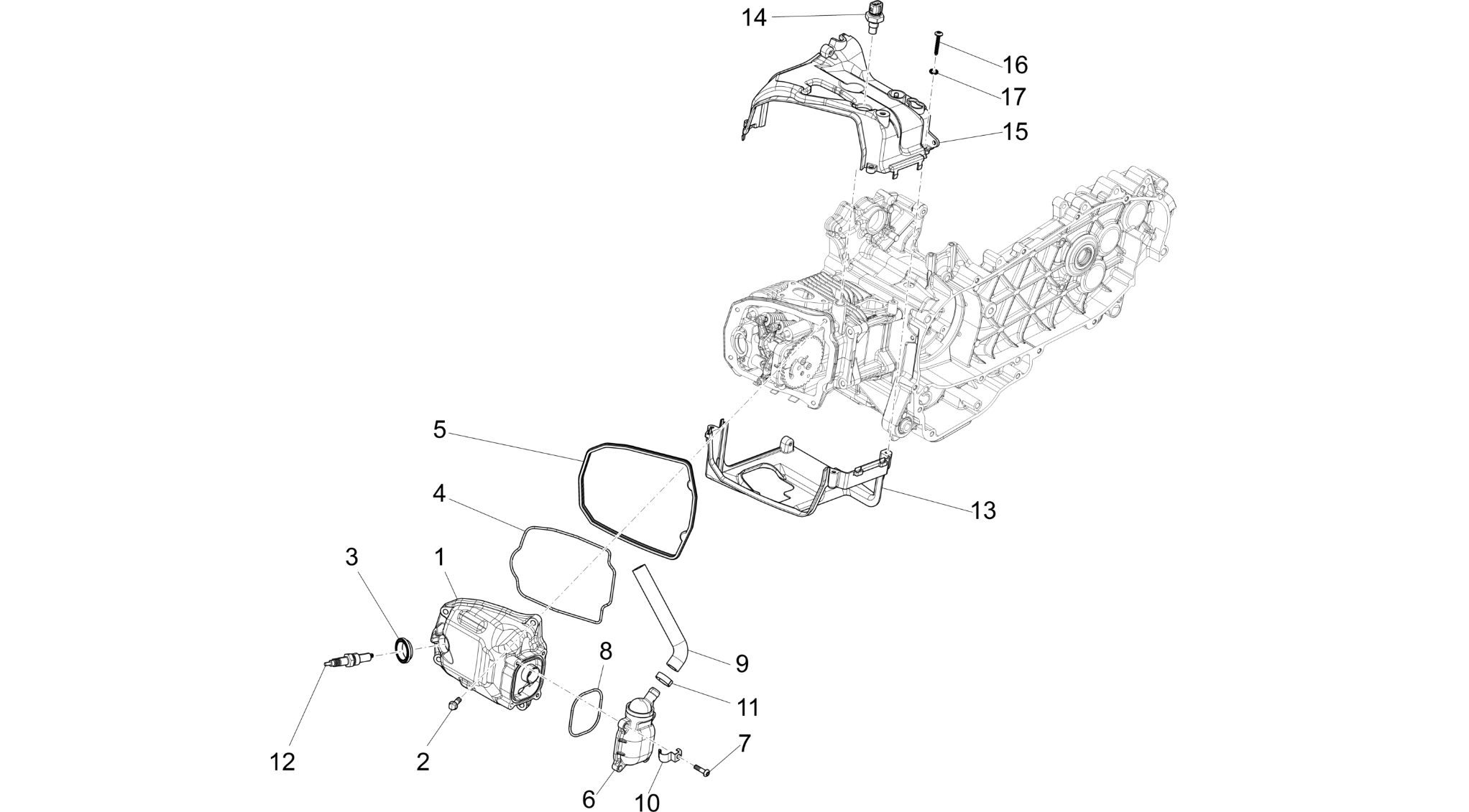 Cylinder head cover