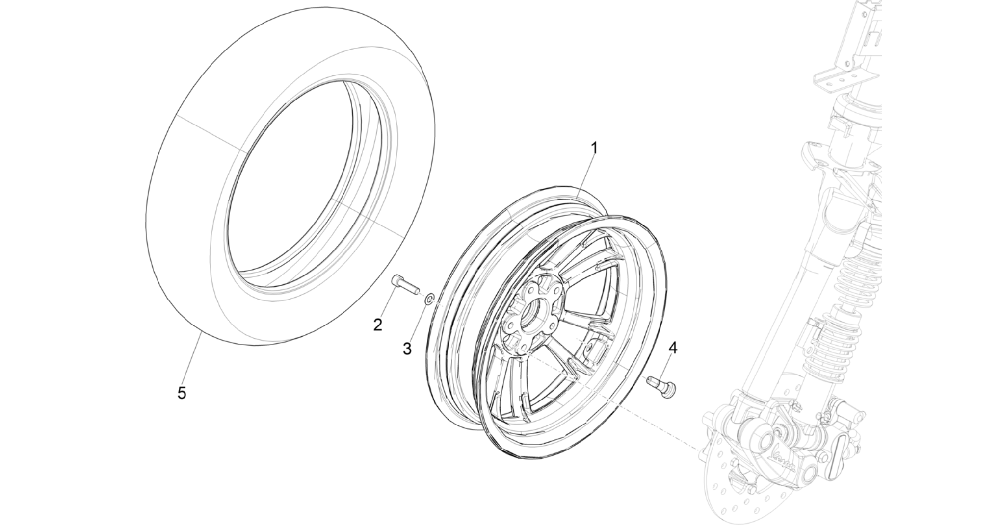 Front wheel