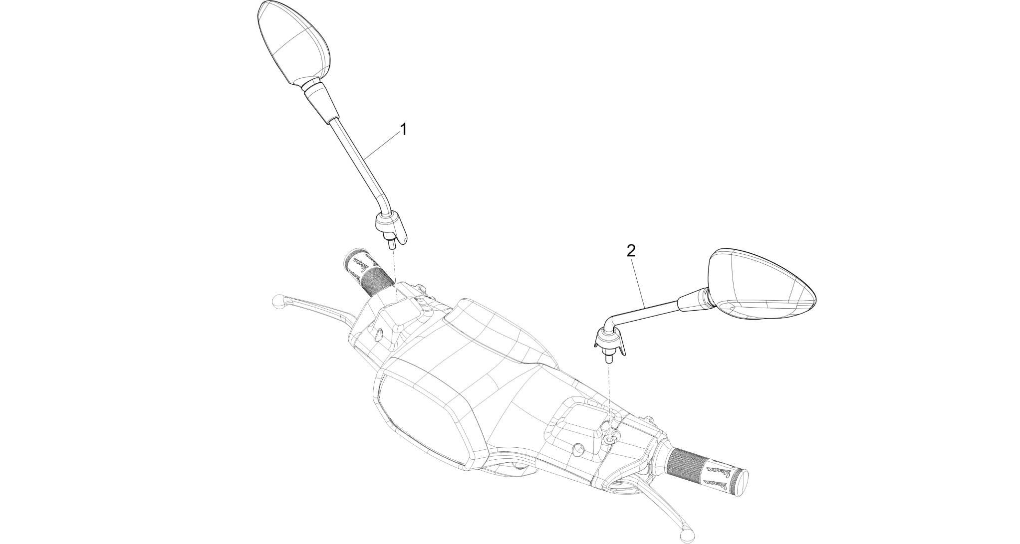 Driving mirror/s