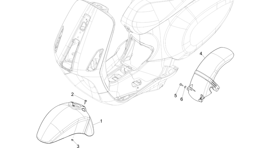 Wheel huosing - Mudguard