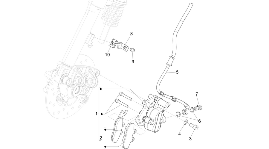 Brakes pipes - Calipers
