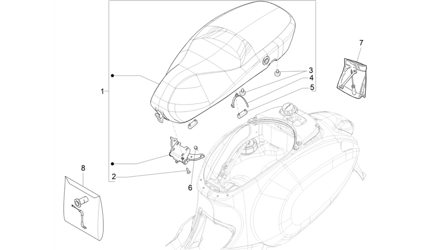 Saddle/seats