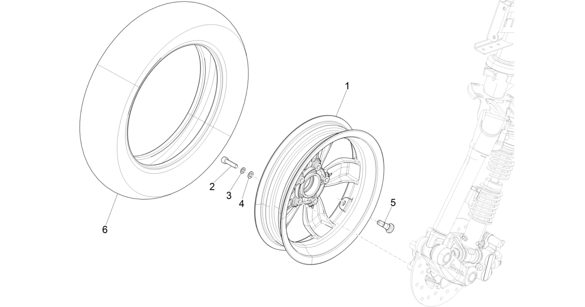 Front wheel