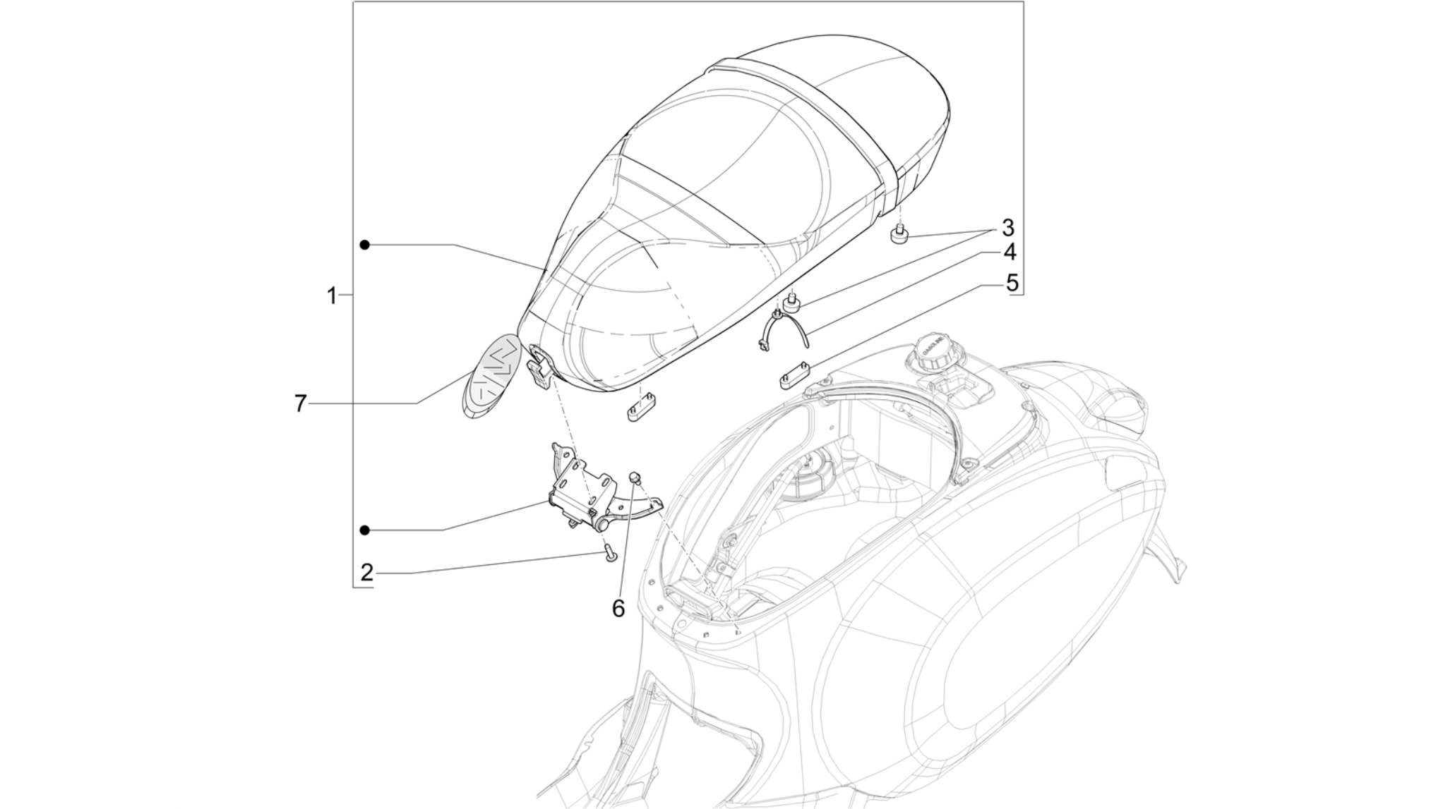 Saddle/seats