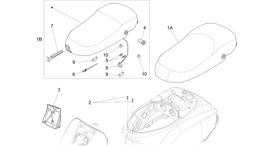 Saddle/seats